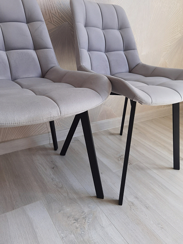 Стул на металлокаркасе Челси К крутящийся бирюзовый / черный фото покупателя 14