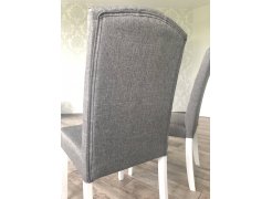 Стул Menson white / fabric pebble фото покупателя 1