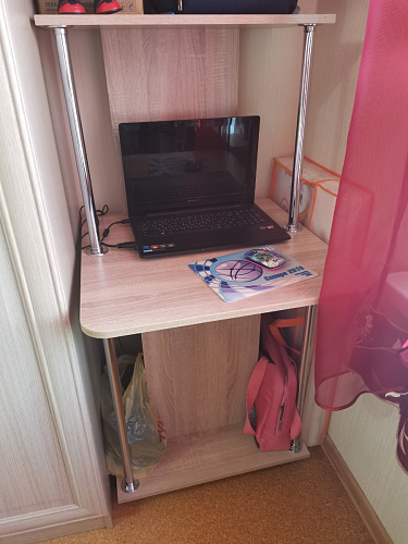 Компьютерный стол КСТ-12 дуб сонома фото покупателя 4