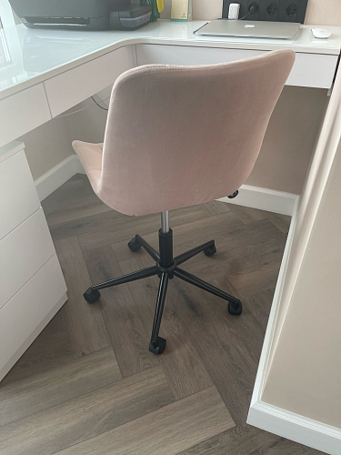 Компьютерное кресло Честер синий (velutto 46 ) / белый фото покупателя 63