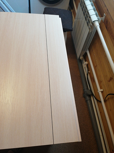 Стол обеденный раздвижной СтК12 дуб молочный фото покупателя 8