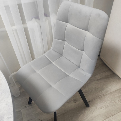 Стул на металлокаркасе Чилли зеленый / белый каркас фото покупателя 252