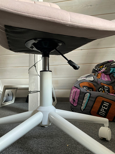 Компьютерное кресло Честер кирпичный / черный фото покупателя 8