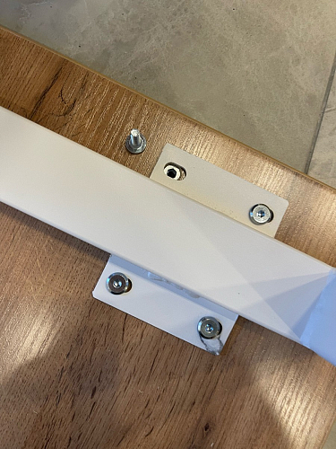 Стол Лота Лофт 140 25 мм черный матовый / бетон фото покупателя 399