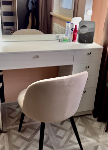 Стул на металлокаркасе Gabi wine red / black фото покупателя 677