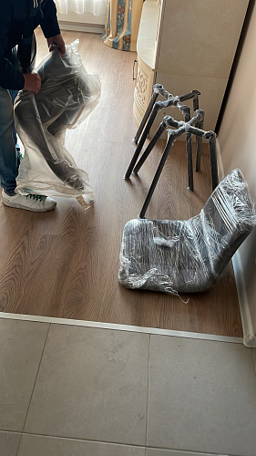 Стул на металлокаркасе Чилли бежевый / белый каркас фото покупателя 946