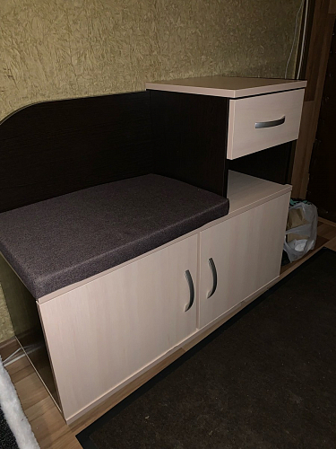 Обувница Аврора дуб млечный / венге фото покупателя 118