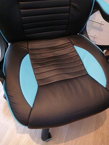 Компьютерное кресло Leon красное / черное фото покупателя 15