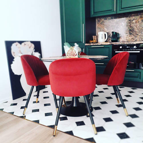 Стул на металлокаркасе Gabi 1 gray фото покупателя 256