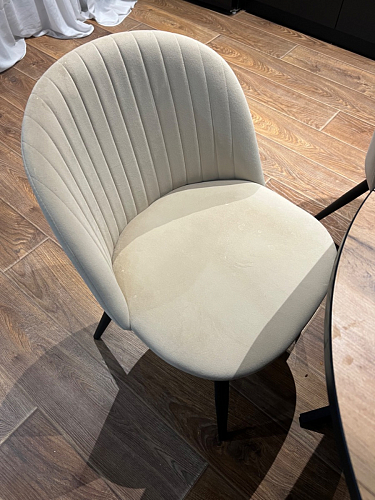 Стул на металлокаркасе Gabi gray / black фото покупателя 170