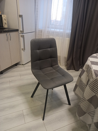 Комплект стульев Чилли 2 шт бежевый / черный фото покупателя 1073