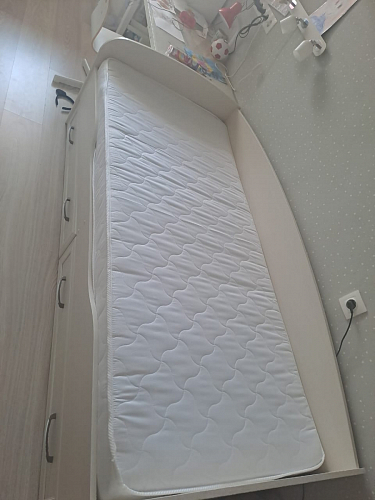 Односпальная кровать Колибри 80 х 190 см бодега фото покупателя 80