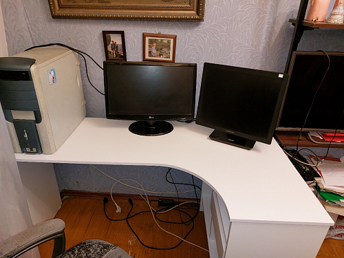 Стол письменный СПм-25 левый венге фото покупателя 36