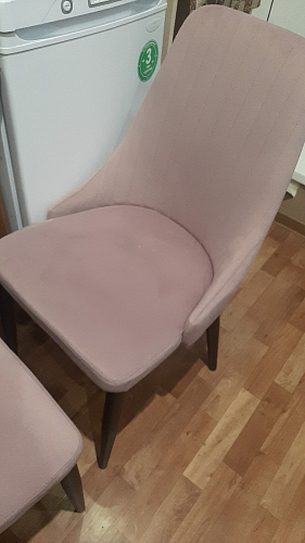 Стул на металлокаркасе Kora green / black фото покупателя 435