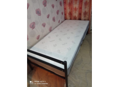 Односпальная кровать Фади 80х200 черная фото покупателя 1071