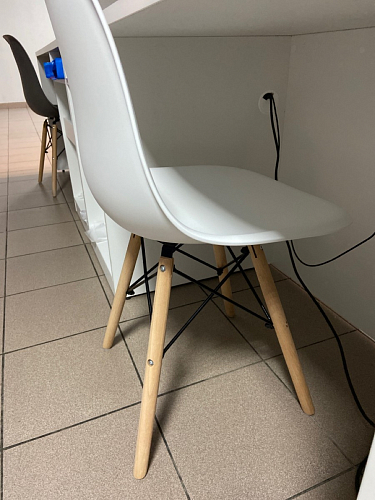 Стул Eames PC-015 белый фото покупателя 379