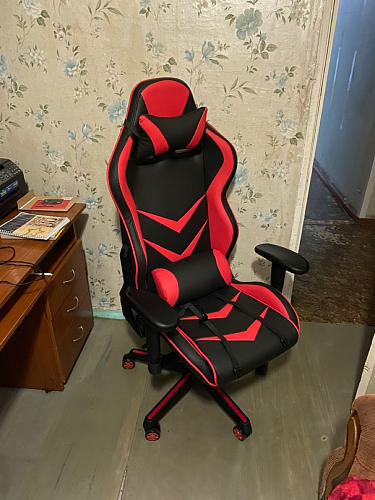 Компьютерное кресло Racer черное / красное фото покупателя 110
