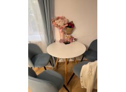 Стул на металлокаркасе Gabi 1 gray / black фото покупателя 128