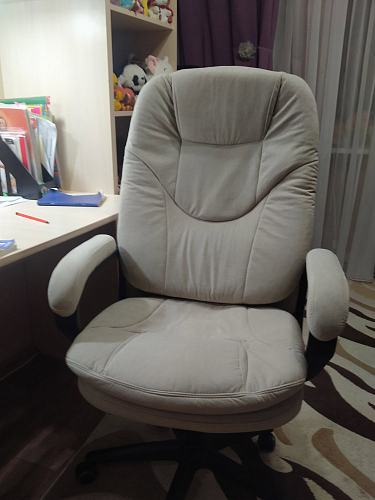 Компьютерное кресло Comfort lux серый фото покупателя 78
