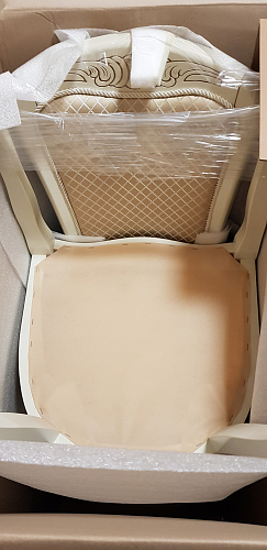 Стул Клето патина серебро / черный фото покупателя 15