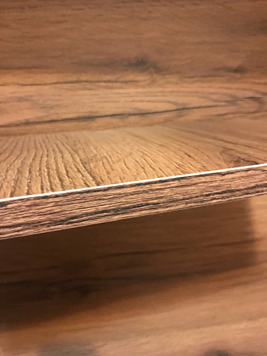 Письменный стол Битти Лофт 116х60х75 дуб вотан / белый матовый фото покупателя 63