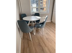 Стул на металлокаркасе Kora green / black фото покупателя 237