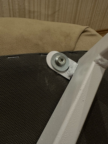 Стул на металлокаркасе Чилли светло-серый / белый каркас фото покупателя 133