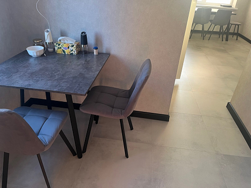 Комплект стульев Чилли 2 шт бежевый / черный фото покупателя 497