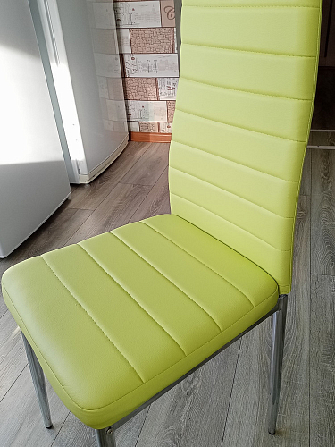 Стул на металлокаркасе DC2-001 green / black фото покупателя 14