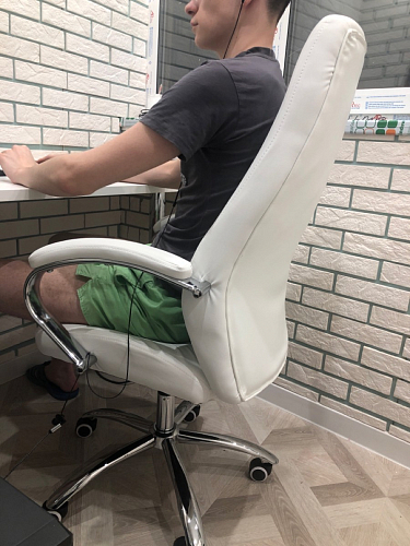 Компьютерное кресло Aragon dark grey - Уцененный экземпляр фото покупателя 258