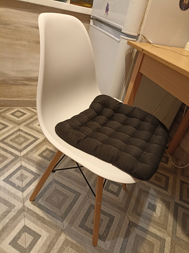 Пластиковый стул Eames PC-015 желтый фото покупателя 258