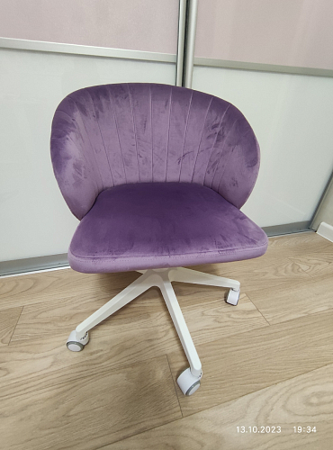 Компьютерное кресло Пард confetti silver серый / черный фото покупателя 23