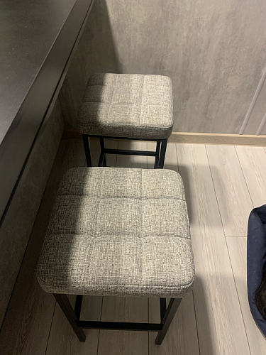 Барный стул Лофт катания минт / белый матовый фото покупателя 320