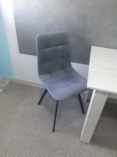 Комплект стульев Чилли 2 шт бежевый / черный фото покупателя 1019