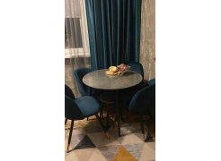 Стул на металлокаркасе Gabi 1 light purple / black фото покупателя 123