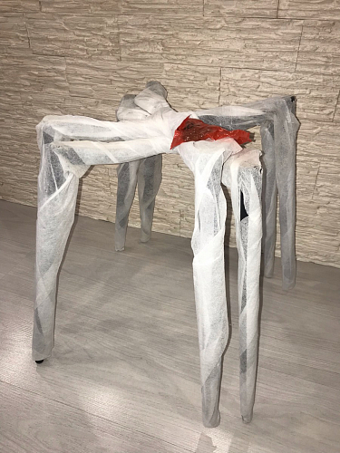 Стул на металлокаркасе Capri dark beige / white фото покупателя 64