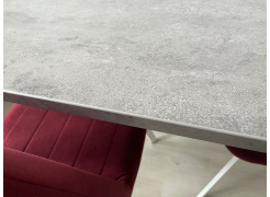 Стол Тринити Лофт 120 32 мм бетон / черный матовый фото покупателя 62