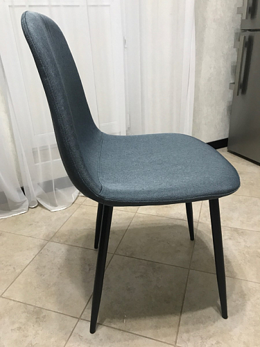 Стул на металлокаркасе Lilu pink / black фото покупателя 61