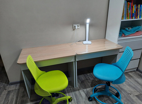 Компьютерное кресло Kiddy/Кидди бирюзовое ткань (сетка) фото покупателя 35