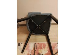 Стул на металлокаркасе Kora gray / black фото покупателя 79