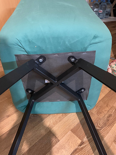 Комплект стульев Чилли 4 шт темно-серый / черный фото покупателя 187