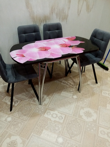 Стул на металлокаркасе Чилли бежевый / белый каркас фото покупателя 1063