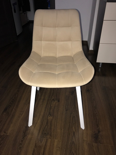 Комплект стульев Чилли 2 шт бежевый / черный фото покупателя 1181