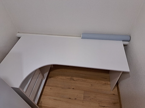 Письменный стол СПм-25 левый дуб сонома фото покупателя 1