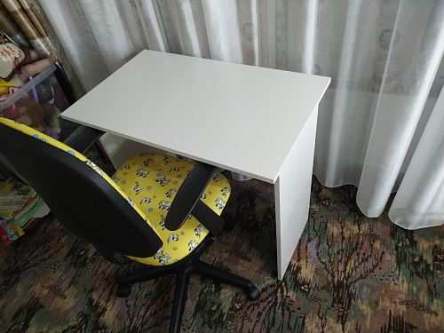 Стол письменный Kiwi белый - Уцененный экземпляр фото покупателя 143