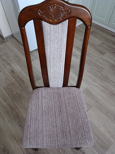 Стул деревянный Aron Soft dirty oak / beige фото покупателя 19