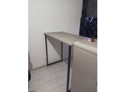 Барная стойка Дилан Лофт 120х40х90 бетон светлый фото покупателя 142