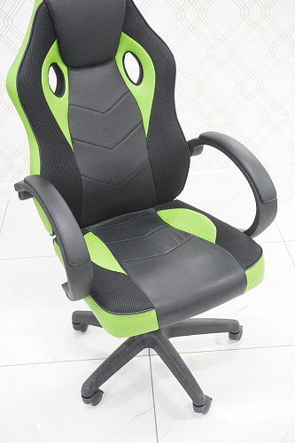 Компьютерное кресло Kard black / green из шоурума 1