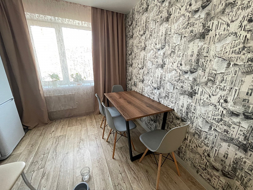 Деревянный стол Лота Лофт 120x75 дуб крафт табачный / черный матовый фото покупателя 734