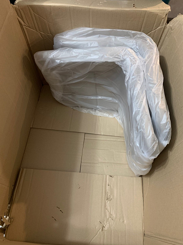 Стул на металлокаркасе Чилли светло-серый / белый каркас фото покупателя 478